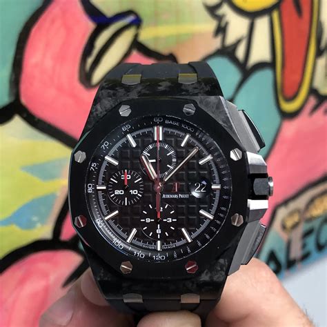 audemars piguet royal oak offshore forged carbon review|royal oak offshore j price.